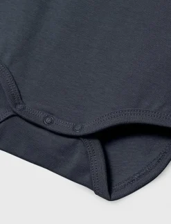 NBMHOLGER LS POLO BODY NOOS - Långärmad body