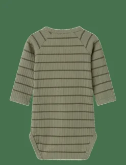 NBMKAIL LS SLIM BODY LIL NOOS - Långärmad body