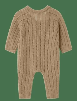 NBMNOMO WOOL KNIT SUIT LIL - Långärmad bodysuit