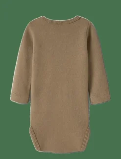 NBMTHORO LEO LS SLIM BODY LIL - Långärmad body