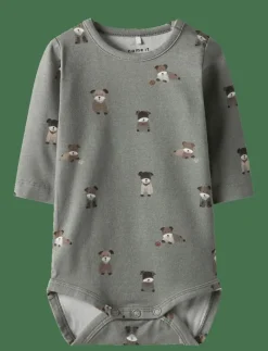 NBMTUSHER LS BODY - Långärmad bodysuit