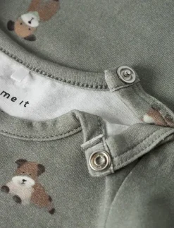 NBMTUSHER LS BODY - Långärmad bodysuit