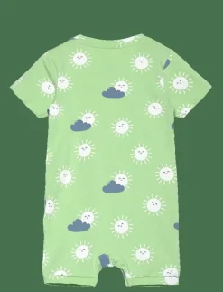 NBMVROELS SUNSUIT BOX - Kortärmad bodysuit