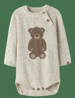 NBNGALTO RIA LS KNIT BODY LIL - Långärmad body