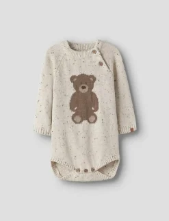 NBNGALTO RIA LS KNIT BODY LIL - Långärmad body