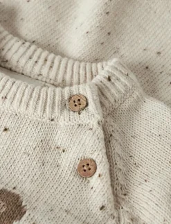 NBNGALTO RIA LS KNIT BODY LIL - Långärmad body