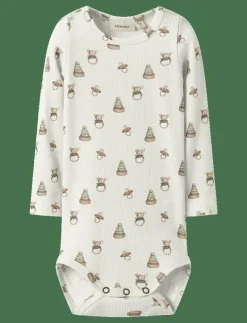 NBNGAVO EMO LS SLIM BODY LIL NOOS - Långärmad body