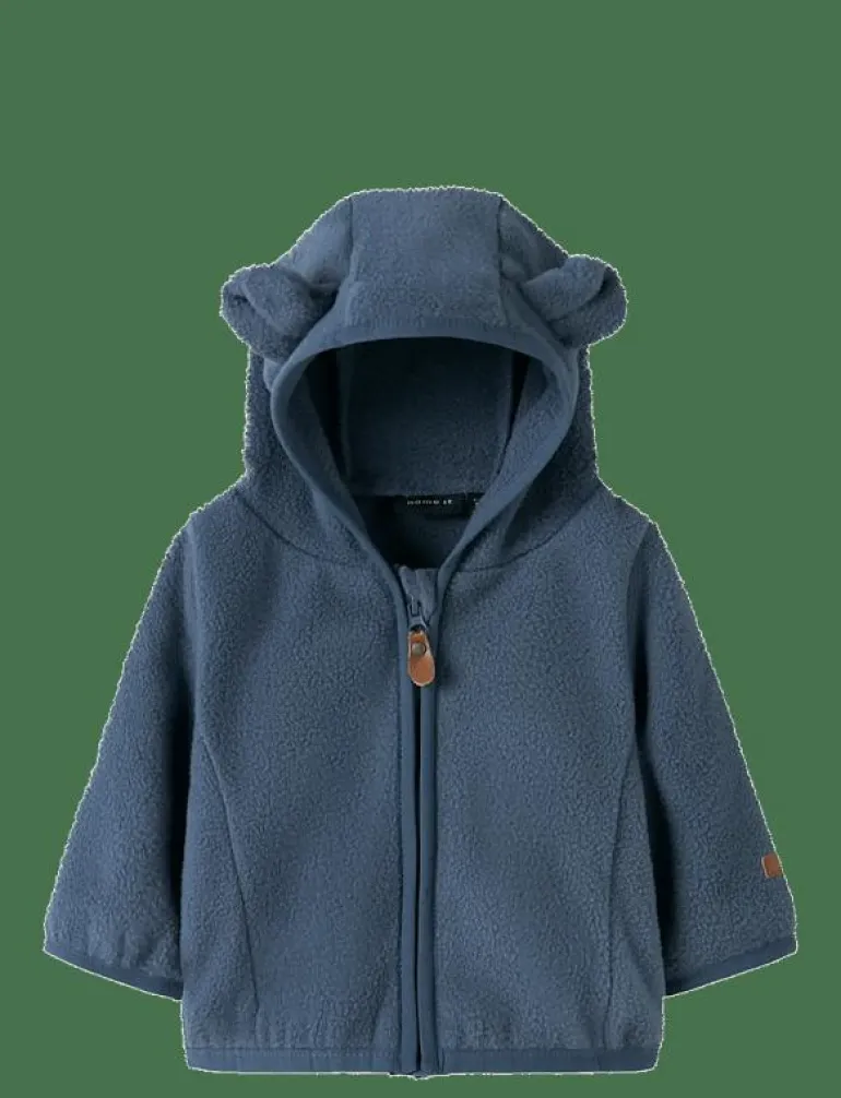 NBNMEEKO FLEECE JACKET MELANGE - Jackor