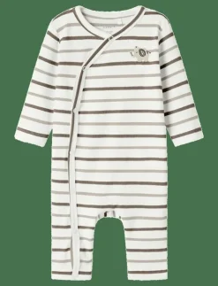 NBNOFANT WRAP BODYSUIT - Långärmad bodysuit