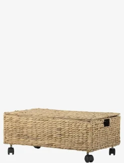 Nelas Basket w/Lid - Förvaringskorgar