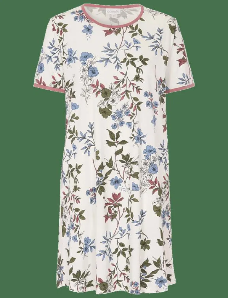 Nightdress short sl - Nattlinnen