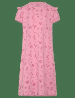 Nightdress SS -AOP - Nattlinnen