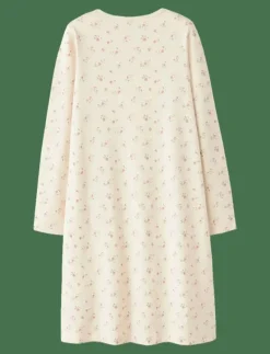 NKFNIGHTGOWN FLOWER NOOS - Nattlinnen