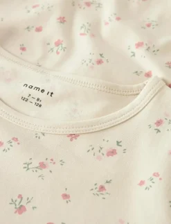 NKFNIGHTGOWN FLOWER NOOS - Nattlinnen