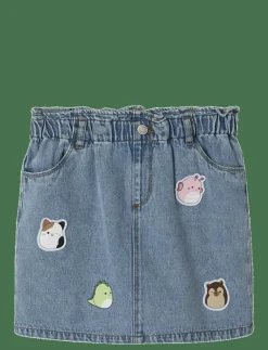 NKFOVA SQUISH DENIM SKIRT BFU - Jeanskjol