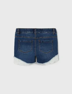 NKFSALLI SLIM DNM SHORTS 5372-HA NOOS - Shorts