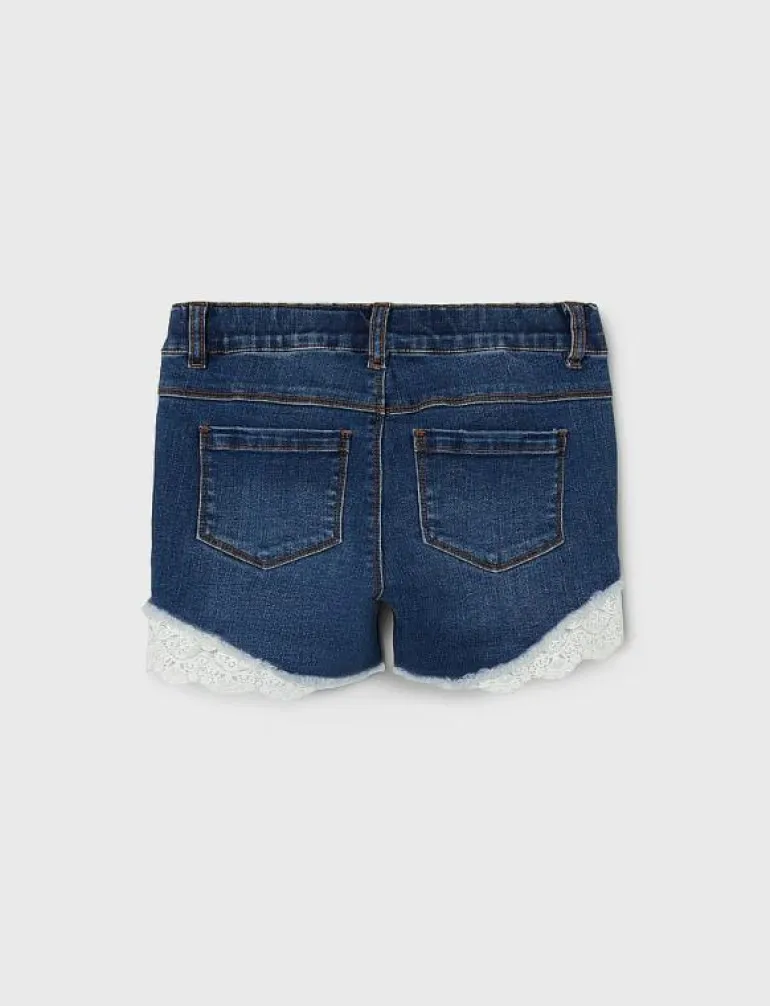 NKFSALLI SLIM DNM SHORTS 5372-HA NOOS - Shorts