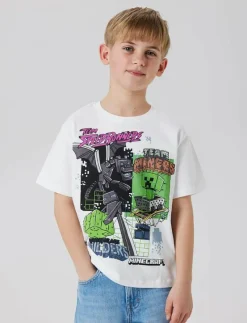 NKMJAHI MINECRAFT NREG SS TOP NOOS BFU - Kortärmade