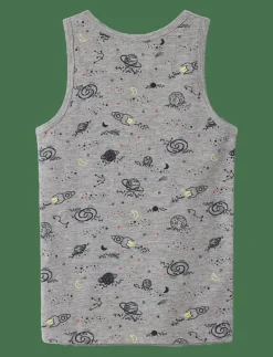 NKMTANK TOP 2P GREY SPACE NOOS - Överdelar