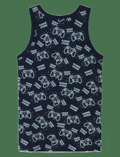 NKMTANK TOP 2P SAPPHIRE GAME NOOS - Ärmlösa