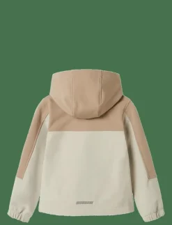 NKNALFA08 SOFTSHELL JACKET BLOCK FO - Jackor