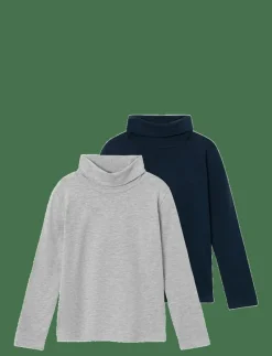 NKNVIGGO 2P LS SLIM ROLLNECK O NOOS - Polotröjor