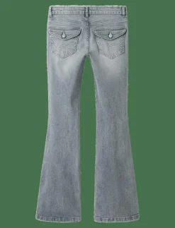 NLFBLIBLING DNM S LW FLARED PANT - Bootcut jeans
