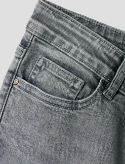 NLFBLIBLING DNM S LW FLARED PANT - Bootcut jeans