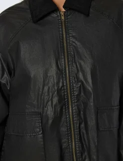 NMDRAKE L/S COATED JACKET - Skinnjackor