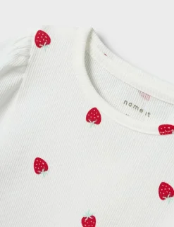NMFJILLIE XSL SS TOP - Kortärmade