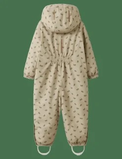 NMFLASNOW10 SNOWSUIT AOP FO LIL - Overaller