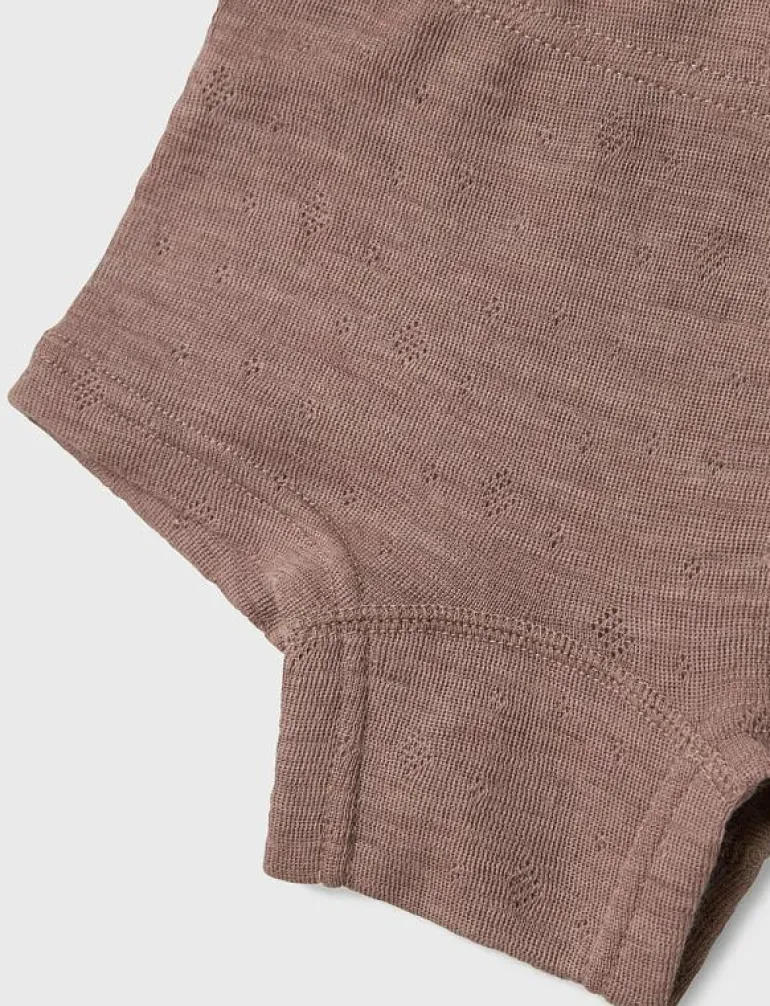NMFWANG WOOL NEEDLE BOXER NOOS - Kalsonger