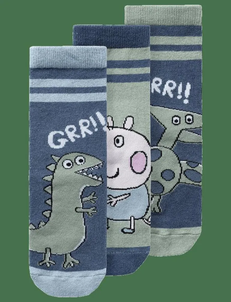 NMMADINIS PEPPAPIG 3P SOCK CPLG - Strumpor & Tights