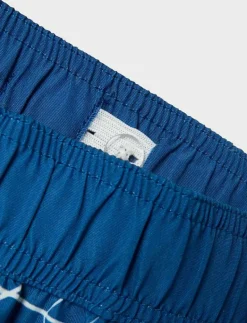 NMMMAVE SPIDER LONG SWIMSHORTS MAR - Badbyxa