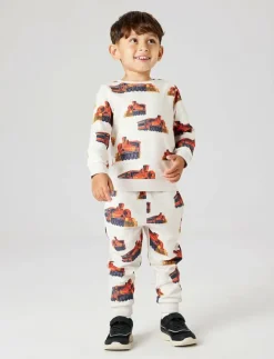 NMMORMAN SWE PANT BRU - Mjukisbyxa
