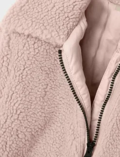 NMNNALO LONG SHERPA JKT SOLID LIL - Jackor