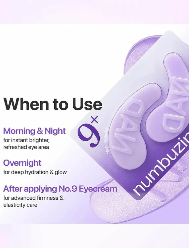 No.9 NAD Under Eye Patches - Ögonmask