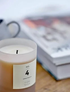 NO.4-Lemon Verbena Scent Candle - Blockljus