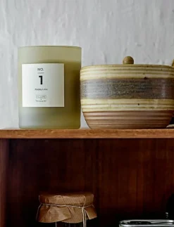 NO.1-Parsley Lime Scent Candle - Blockljus