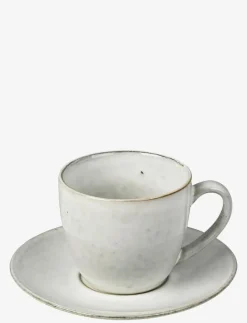 Nordic Sand Cup with saucer - Espressokoppar