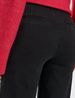 NUAMBER PANTS SHORT BLACK - Chinos