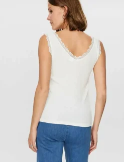 NUBOWIE LACE TOP - Linnen