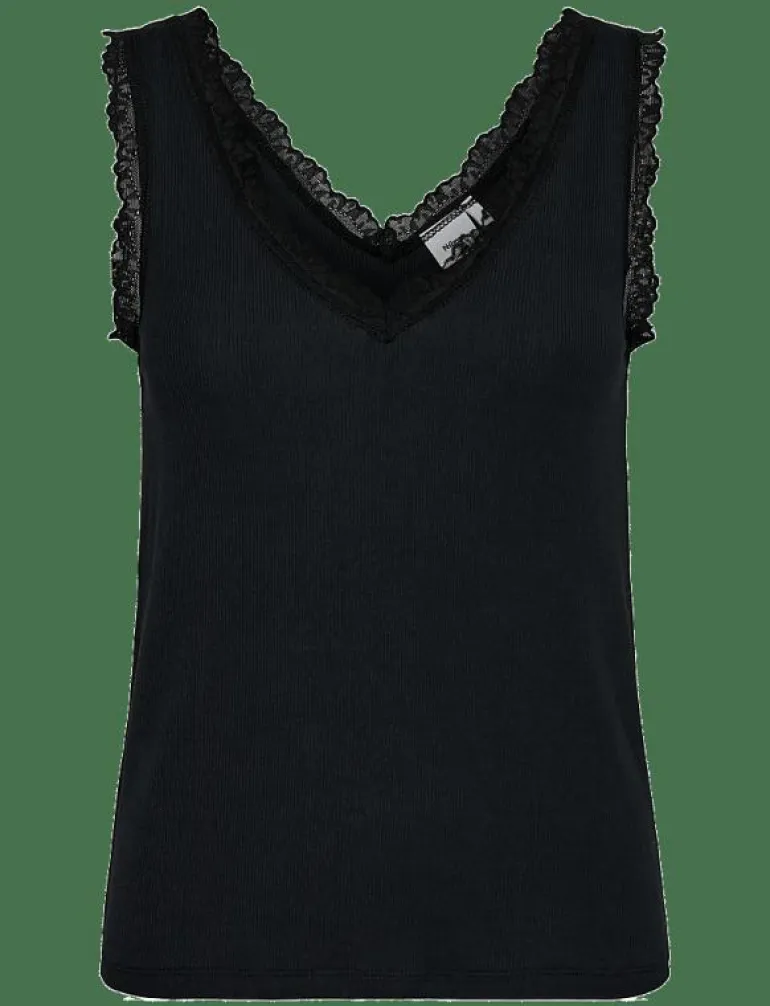 NUBOWIE LACE TOP - Linnen