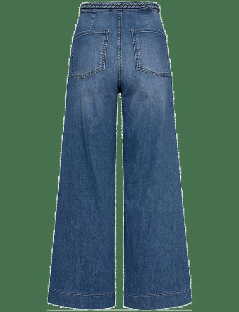 NUPARIS CROPPED JEANS - Vida byxor