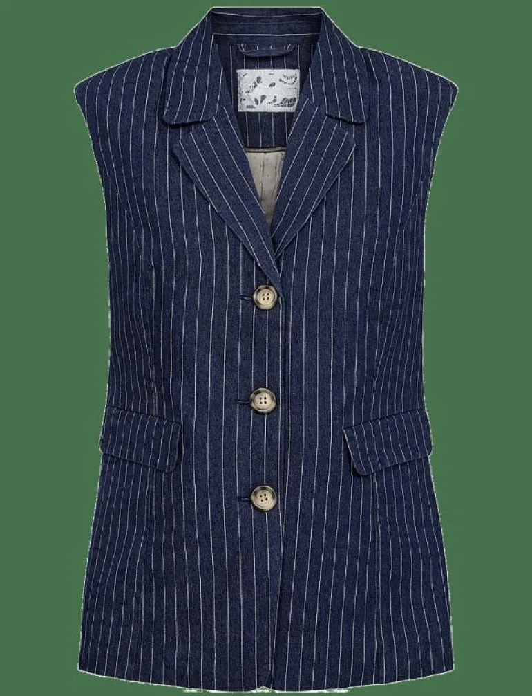 NUVIBEKE VEST - Jeansvästar