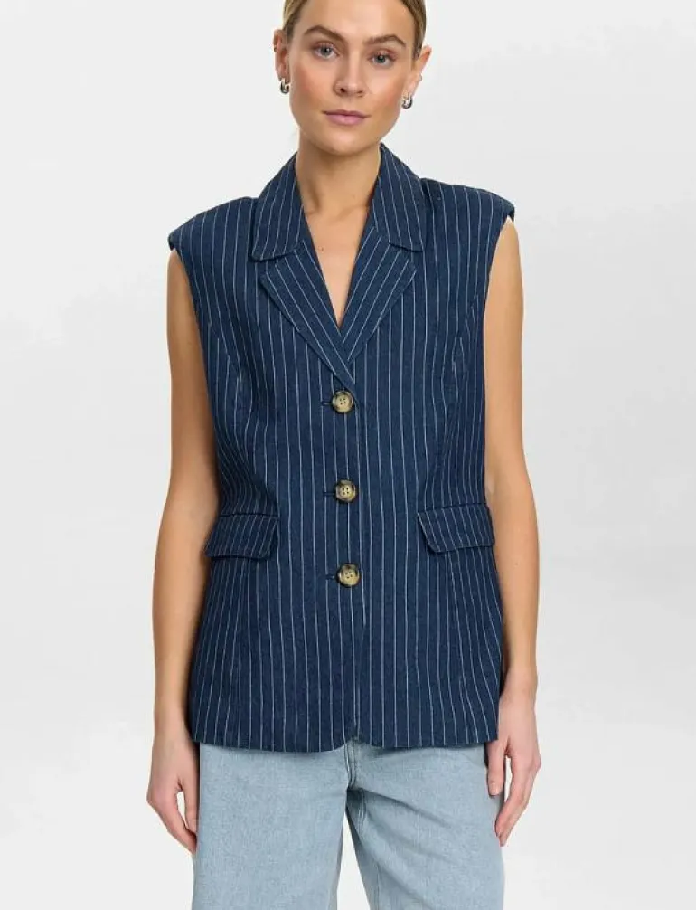 NUVIBEKE VEST - Jeansvästar