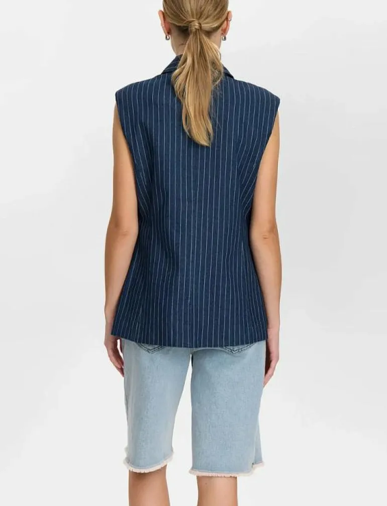 NUVIBEKE VEST - Jeansvästar