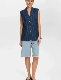 NUVIBEKE VEST - Jeansvästar