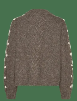 OBJRAVI RE L/S KNIT PULLOVER CC1 AW - Stickat