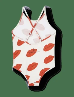 OCTOPUS KID SWIMSUIT White The Animals - Baddräkt